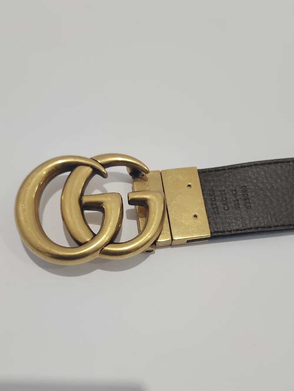 Gucci Reversible Double G Belt (SZ 105)
